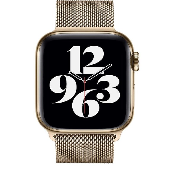 NEW[BAND] Gold Milanese Stainless For Apple Watch - Picture 2 of 5